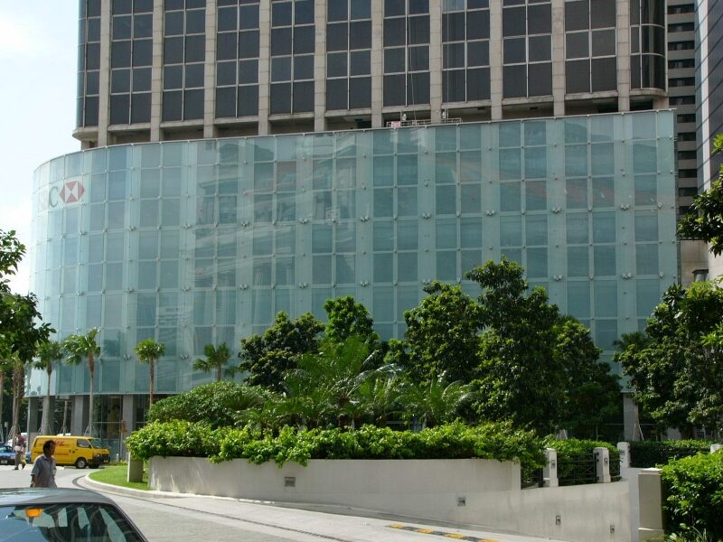 HSBC Building encroachment survey