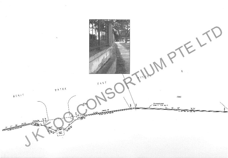 Encroachment survey plan