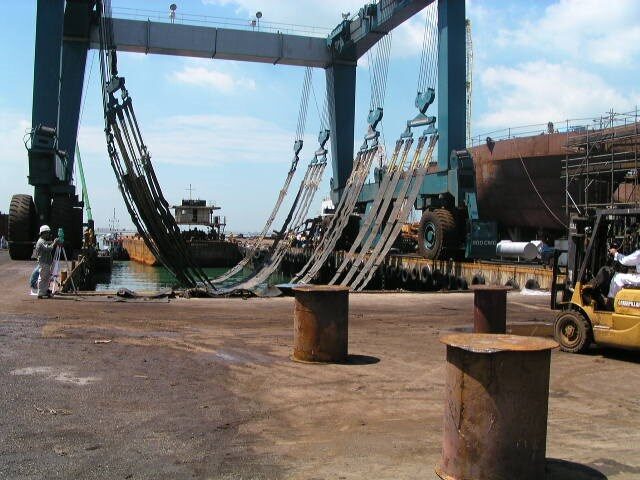 Shipyard engineering survey