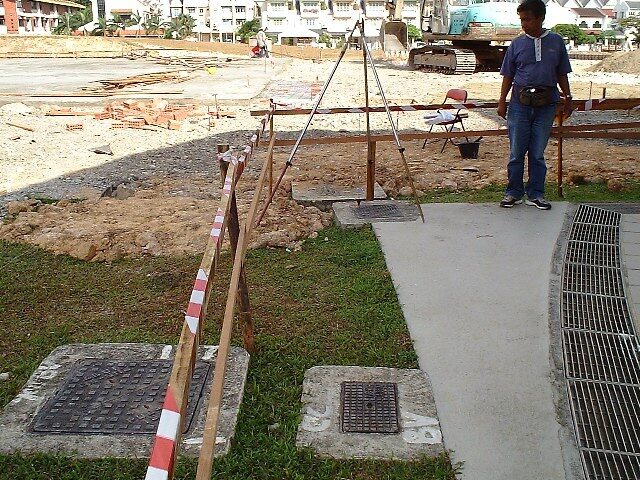 Cadastral survey - Kovan Road